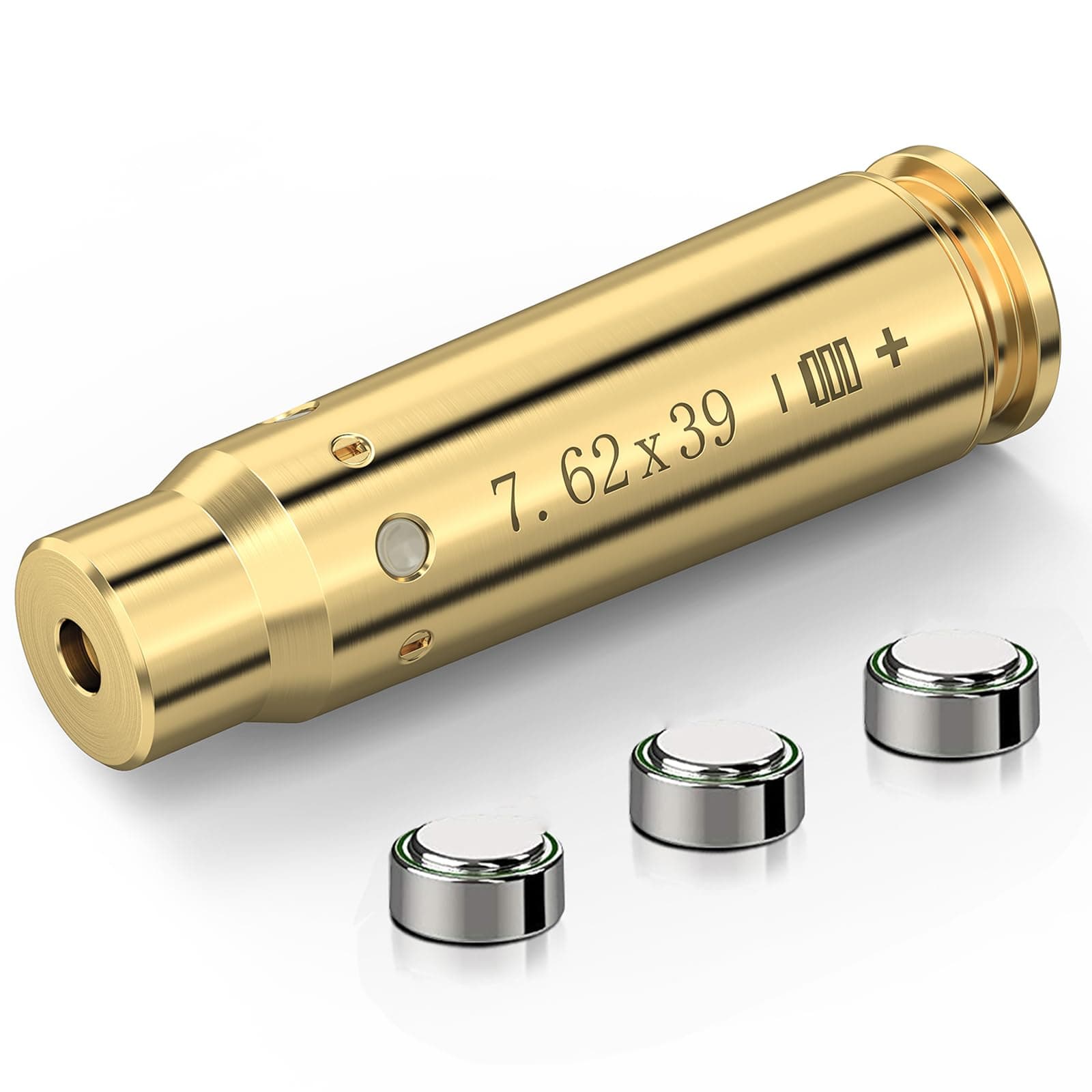 MidTen 7.62x39mm Bore Sight Red Dot Bore Sight with 3 Batteries