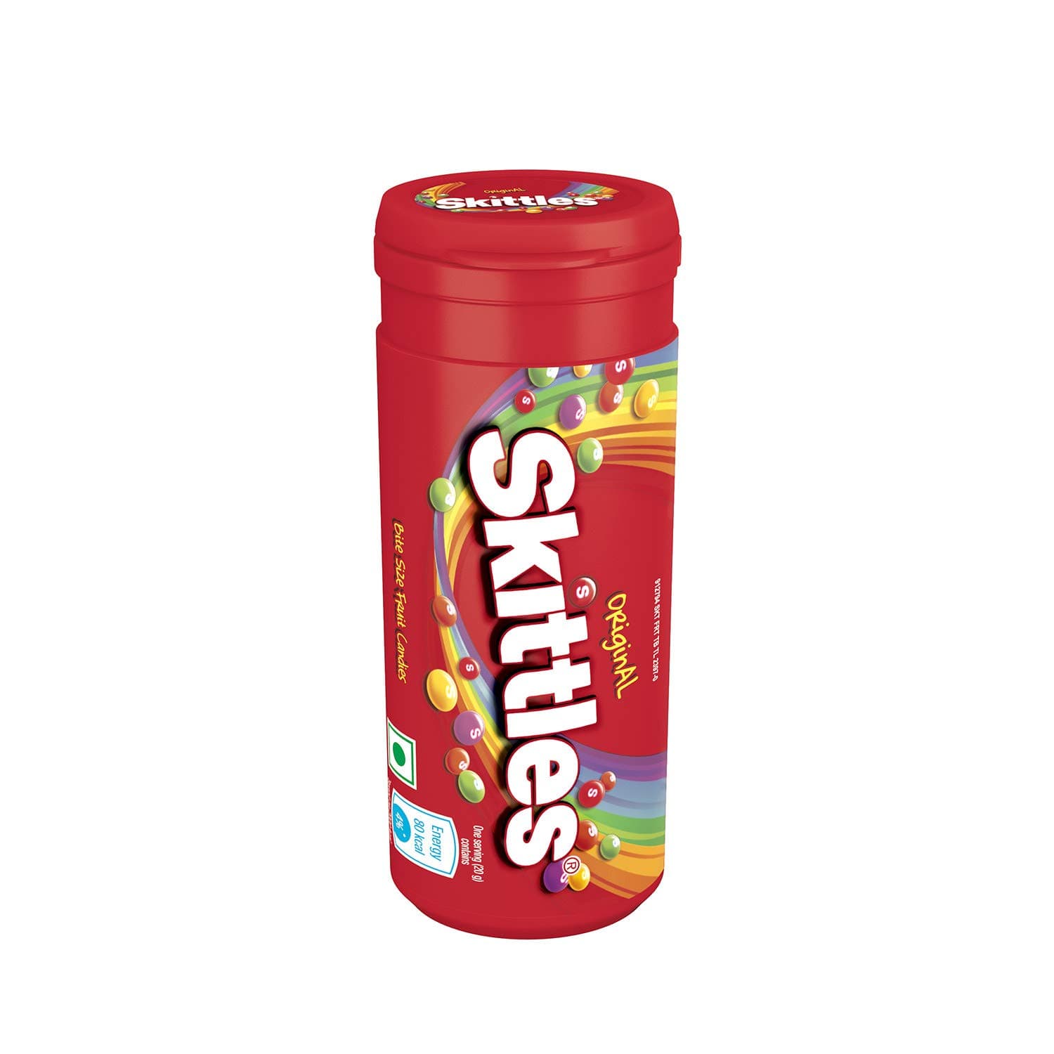 Skittles Original Fruit Flavour Sweets, Mixed Fruit, 33.6 g