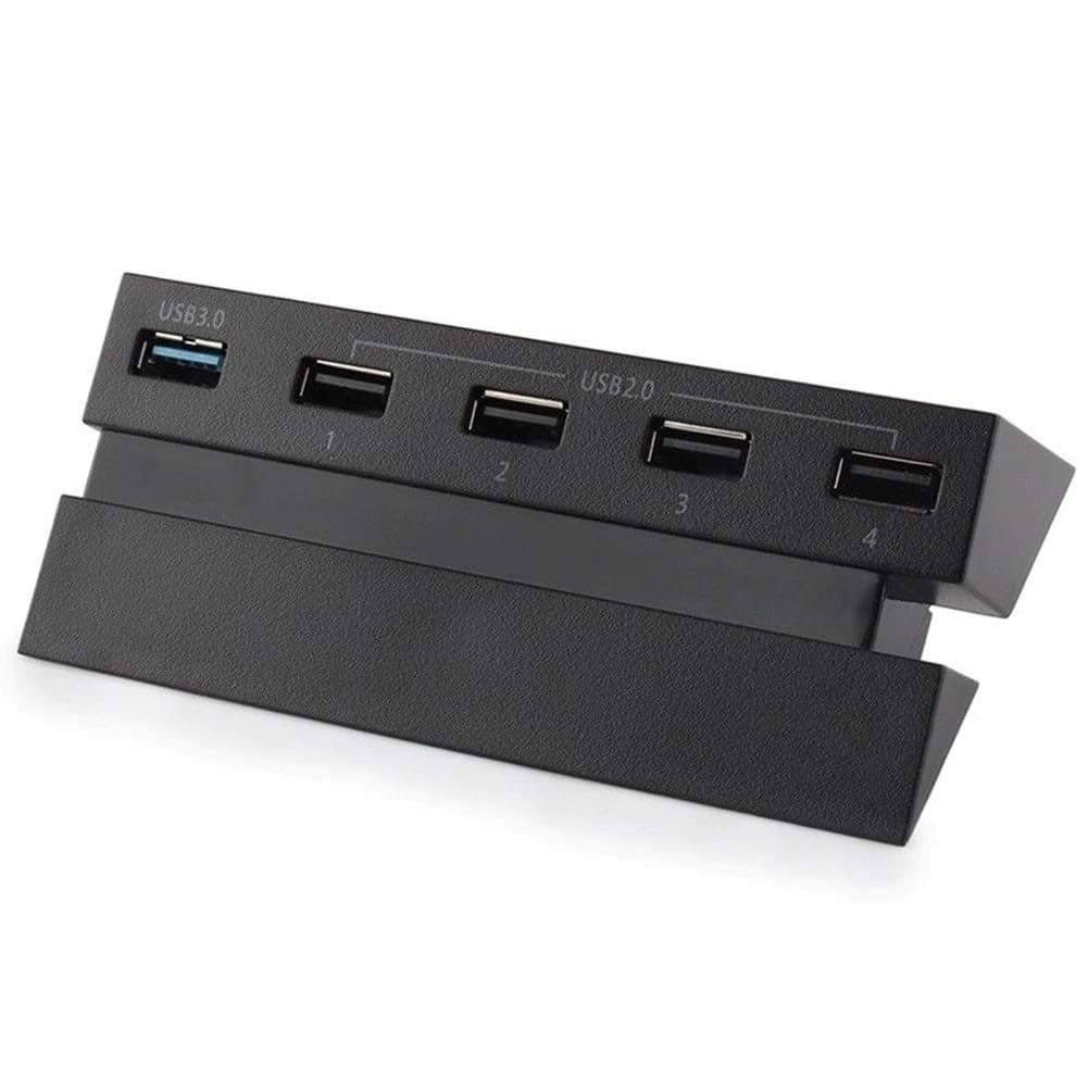eWINNER PS4 Playstation 4 - USB 3.0 & 2.0 5 USB Ports Hub for Sony Console Game Accessories