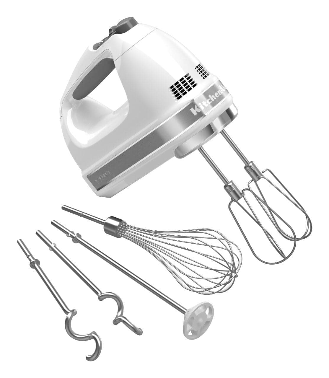 KitchenAid 9-Speed Hand Mixer - KHM926, White