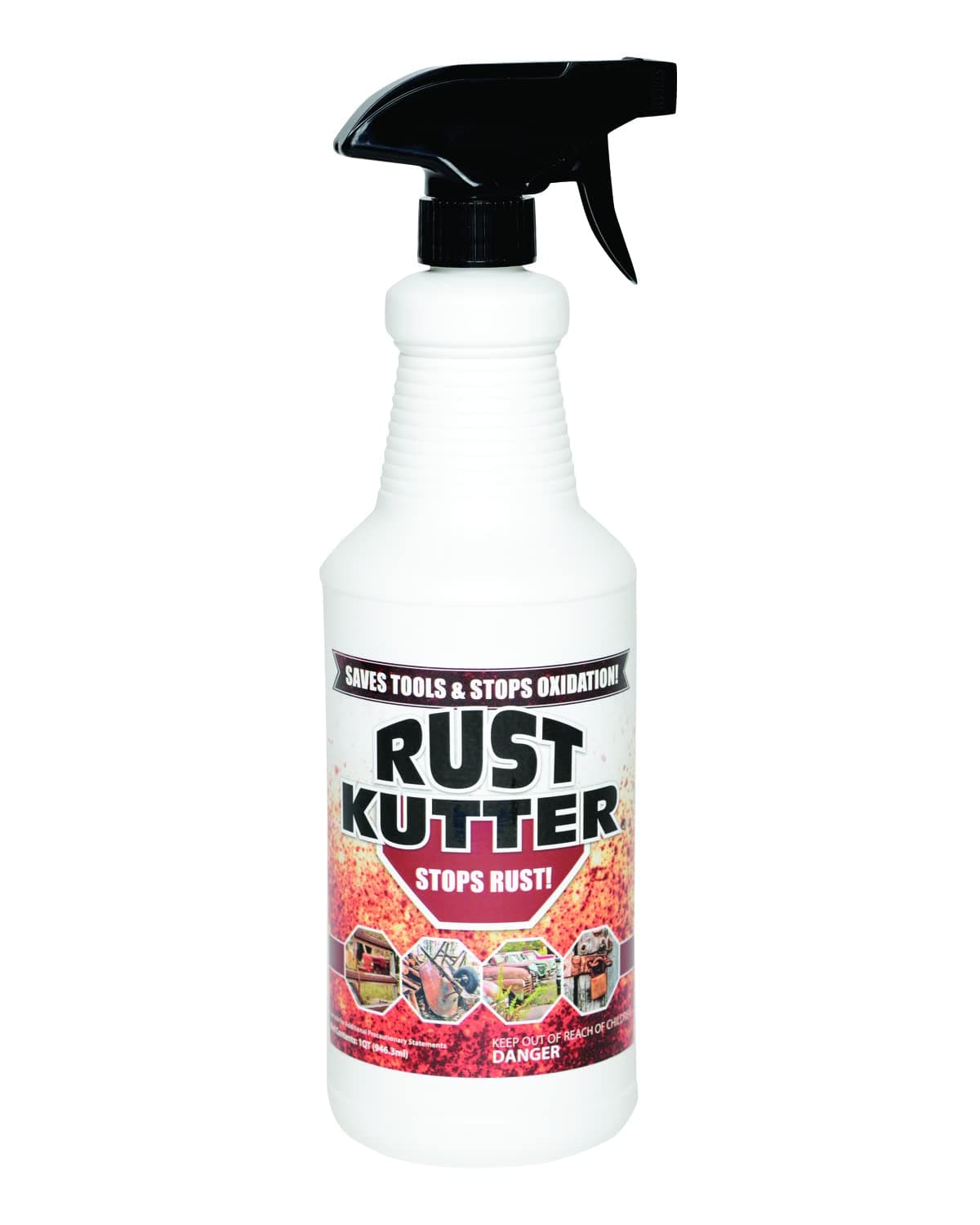 Stops Rust and Converts Rust Spots to Leave A Primed Surface Ready to Paint, Professional Rust Repair Manufactured in USA – Sprayer Included