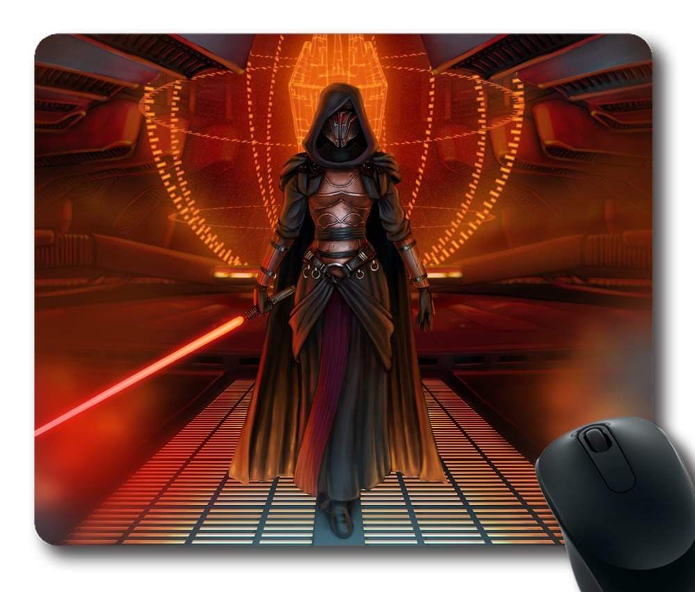 Darth revan star wars kotor Rectangle Mouse Pad by icasepersonalized