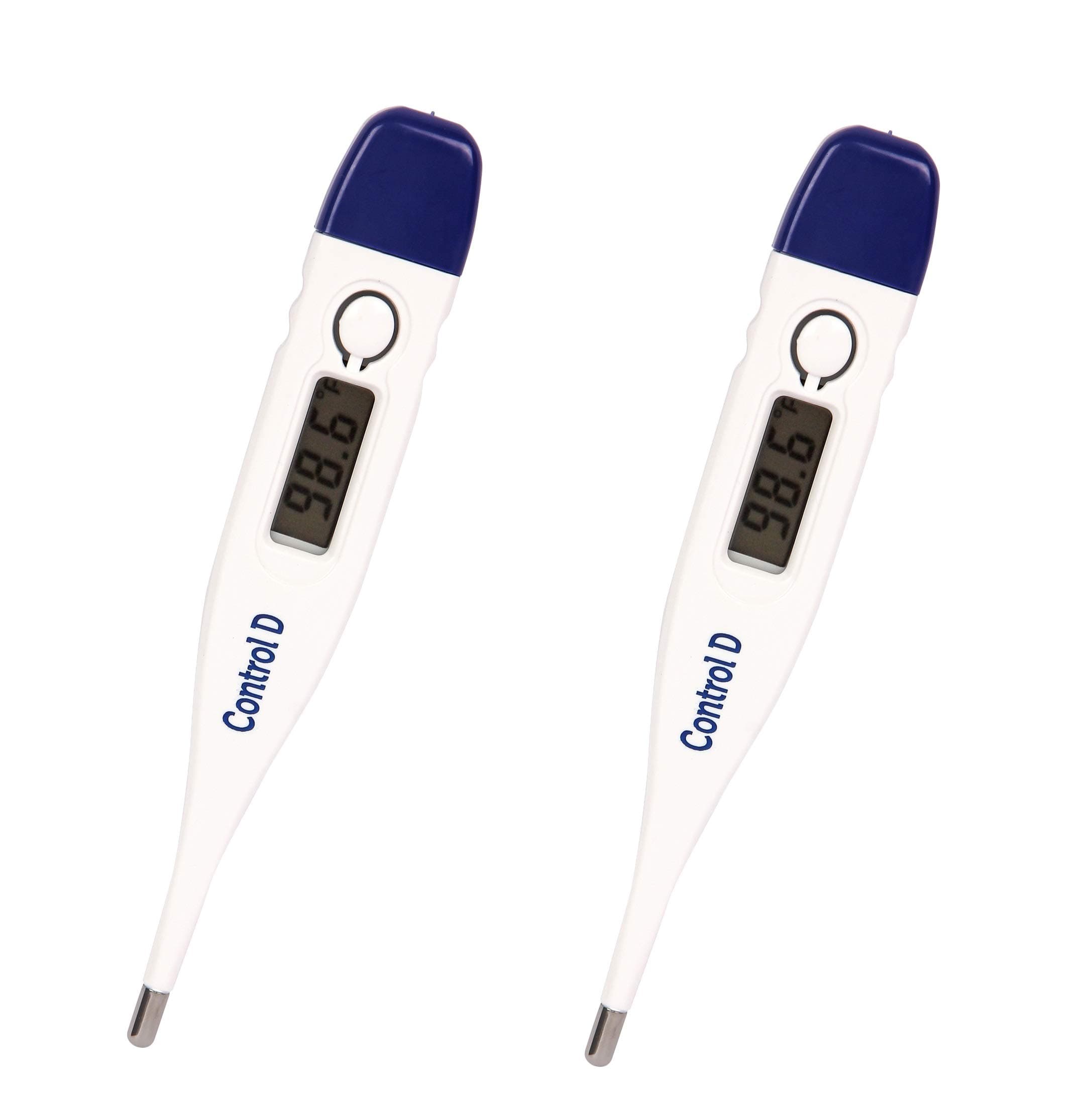 - Control D CD01 Automatic Pack of 2 Digital Thermometer (White)