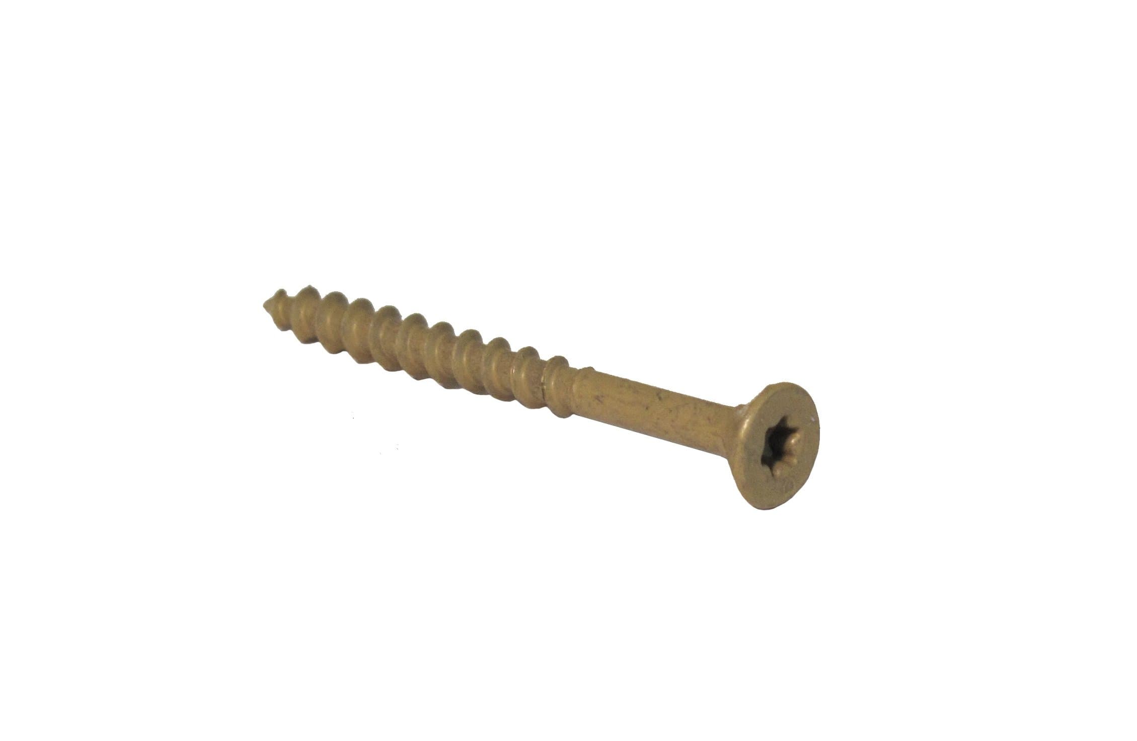 Grip Rite Prime Guard Grip Rite P158STT5#8 x 1-5/8" Exterior Star Drive Screws, Tan (5-Pound Tub)