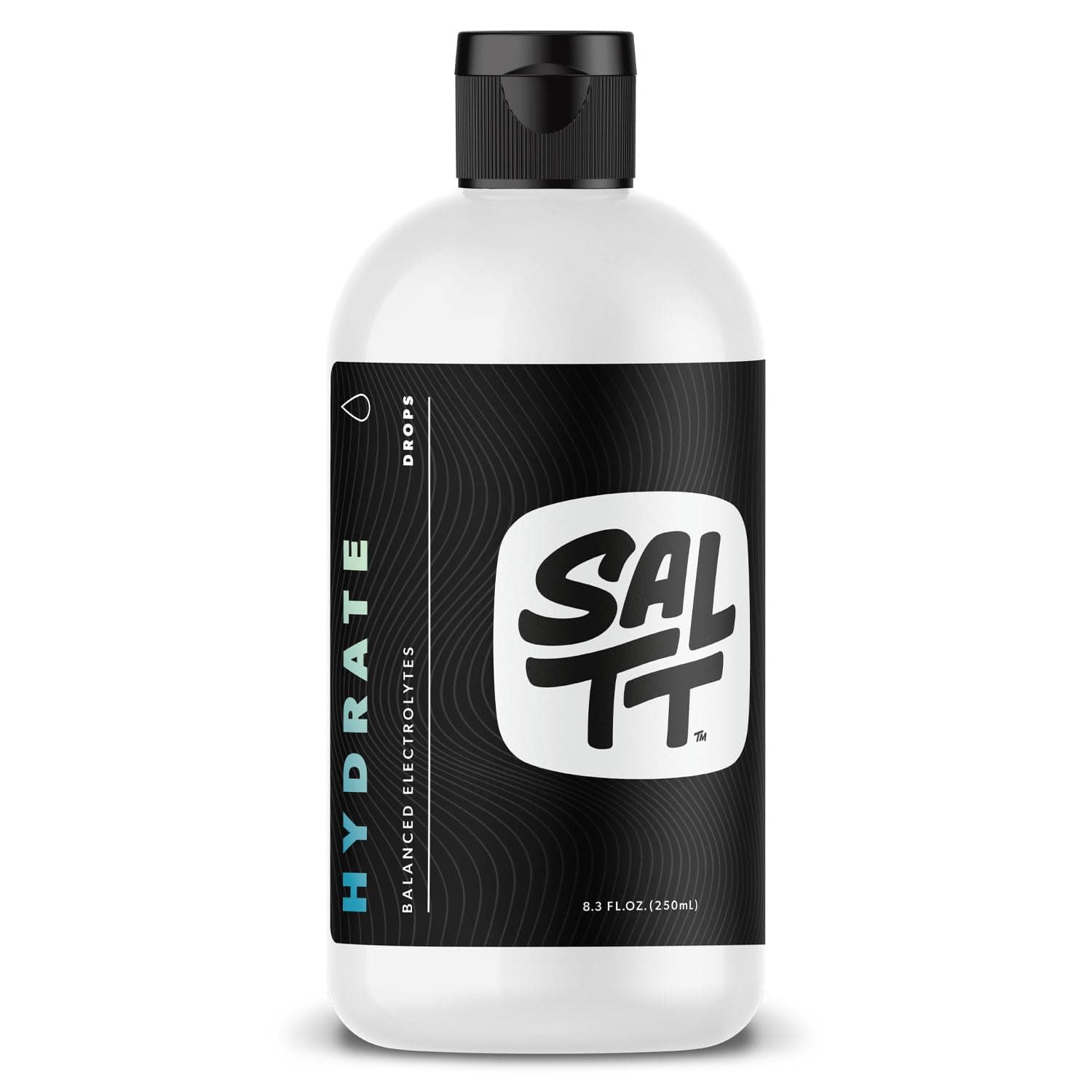 SALTT Hydrate Electrolyte Drops - Keto Diets - Intermittent Fasting - Immune Support - Gluten & Sugar Free - Paleo - Sodium, Magnesium, Potassium & Trace Minerals - Unflavored - 8.3 fl oz
