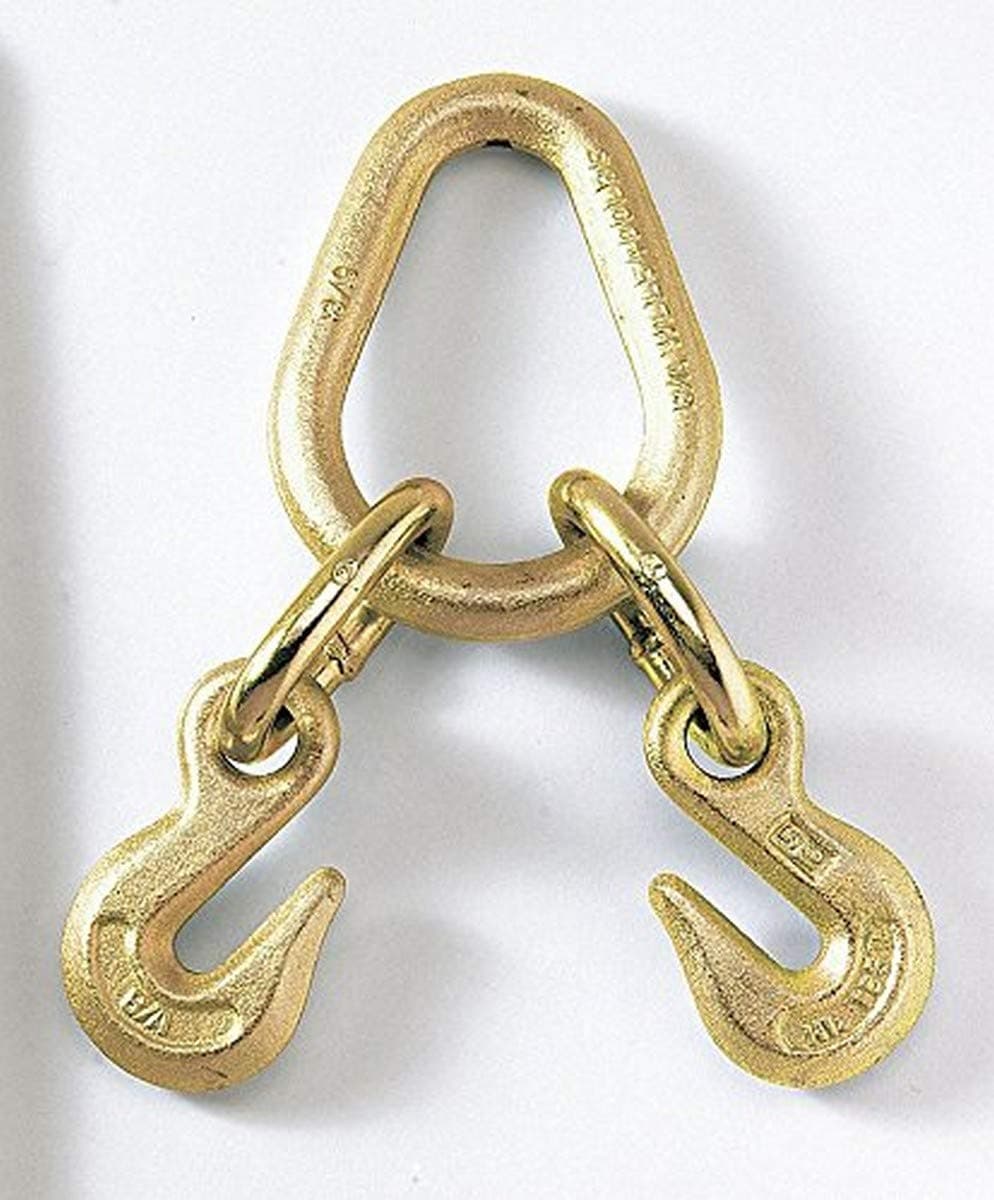 B/A Products N711-8E Grab Hooks, Pear LK with 2 Grade 70, 2 Height, 4 Width, 8 Length