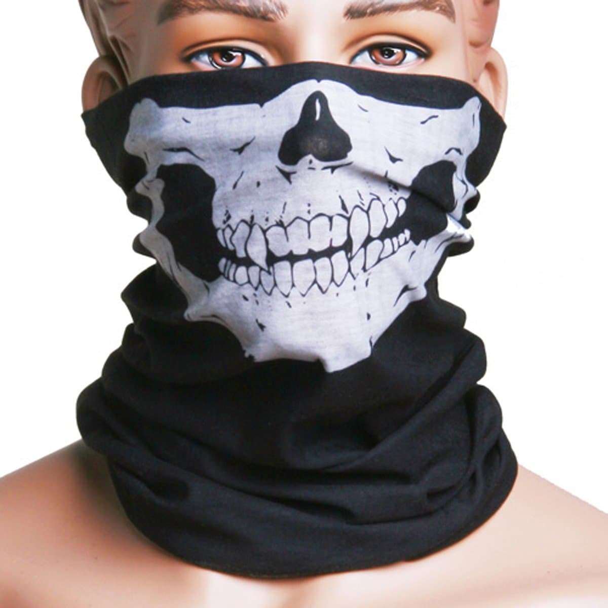 Skull Multi Purpose Head Wear Hat Scarf Face Mask Cap