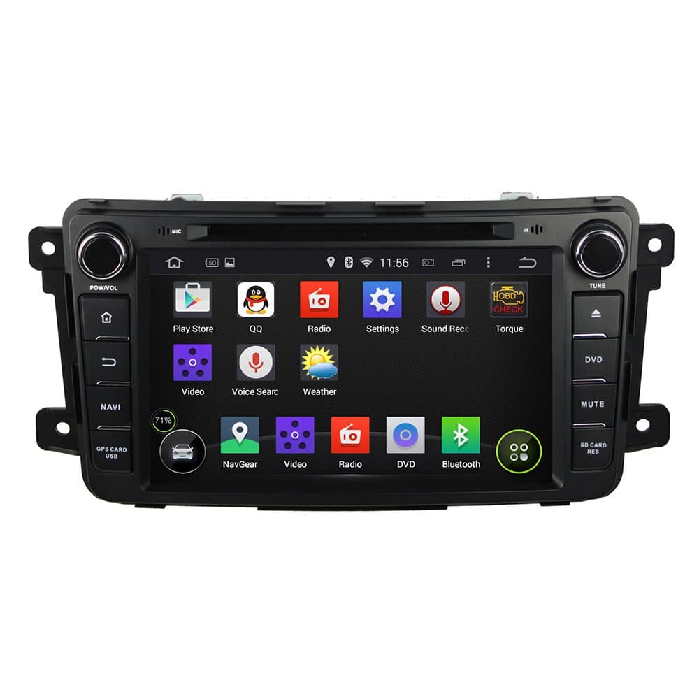 8 Inch Car GPS Navigation System for Mazda CX-9 2012 2013 2014 Car Stereo DVD Player / Android 5.1 Quad-Core Car Multi Media Radio Video+Bluetooth+WIFI+AUX In+Free Backup Rear View Camera+Free US Map
