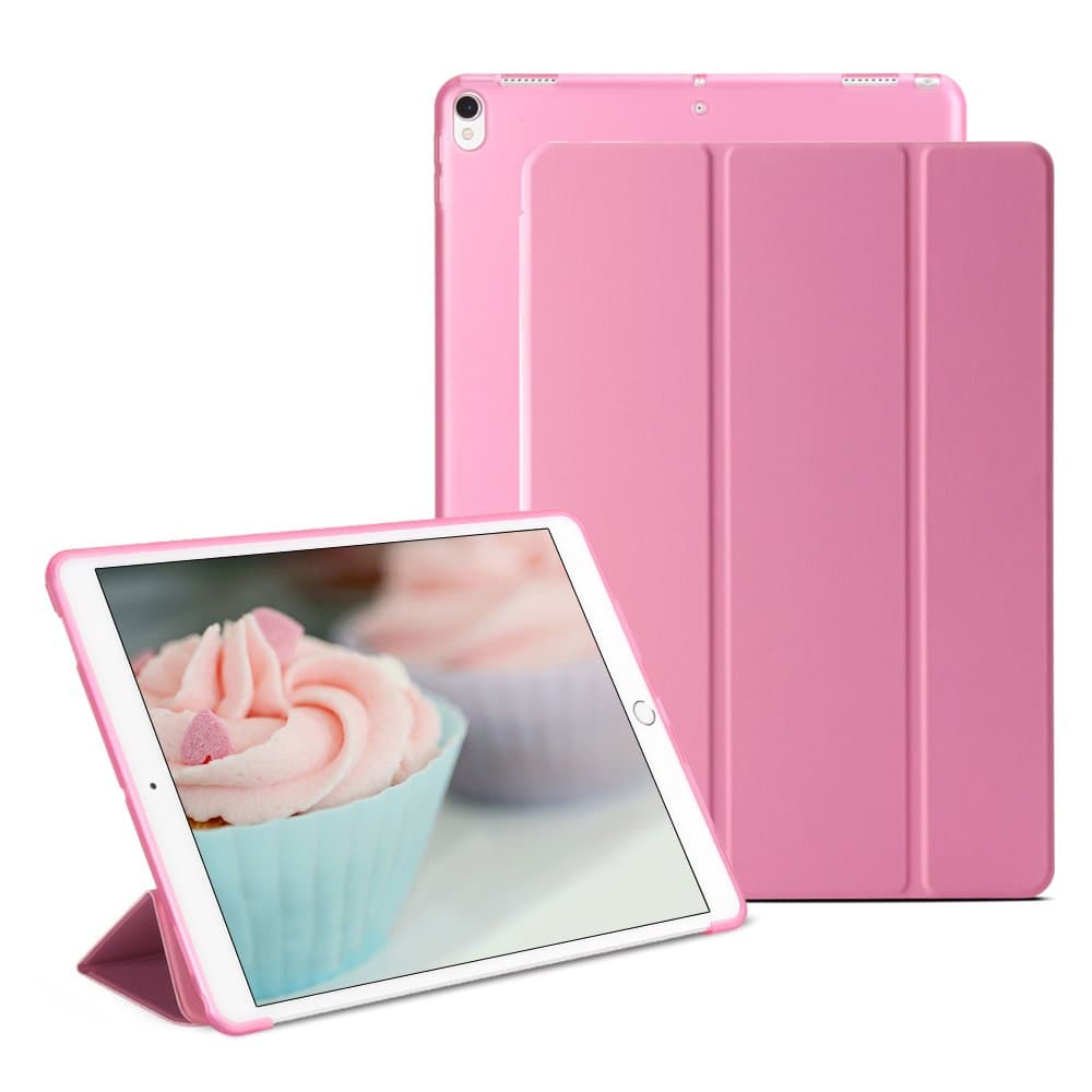 Gioiabazaar® iPad Mini 4 Smart Case Cover [Synthetic Leather] Soft Back Magnetic Cover with Sleep/Wake Function [Ultra Slim] for Apple iPad Mini 4(Pink)