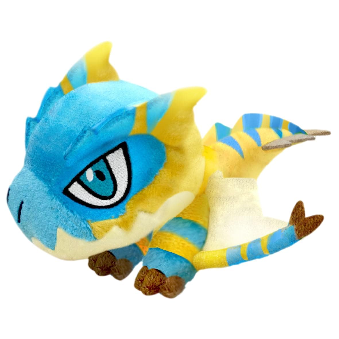Capcom Monster Hunter Deformed Plush Tigarex Approx. H 4.7 x W 10.2 x D 5.5 inches (120 x 260 x 140 mm), Polyester