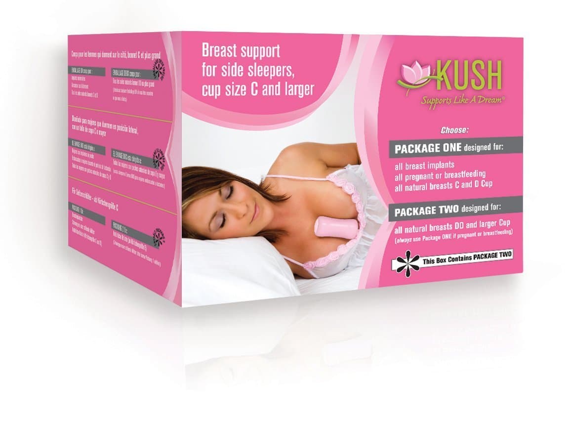 Kush Breast Support for Side Sleepers - Version 2 (for natural breast DD cup and larger)