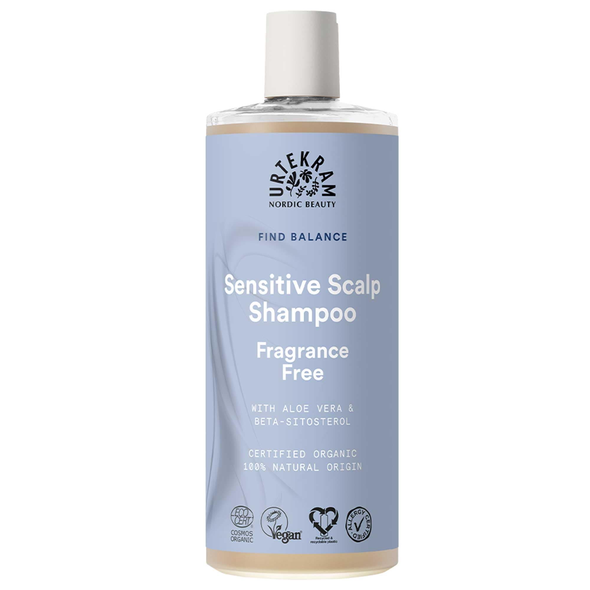 Urtekram Fragrance Free Sensitive Scalp Shampoo - 500ml