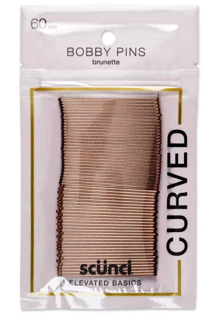 Scunci Curved Bobby Pins - 60pk