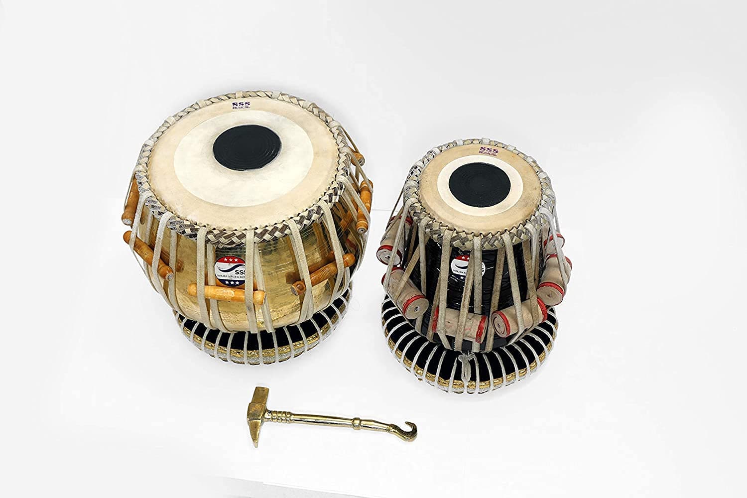 Brass Tabla Set Brass Material
