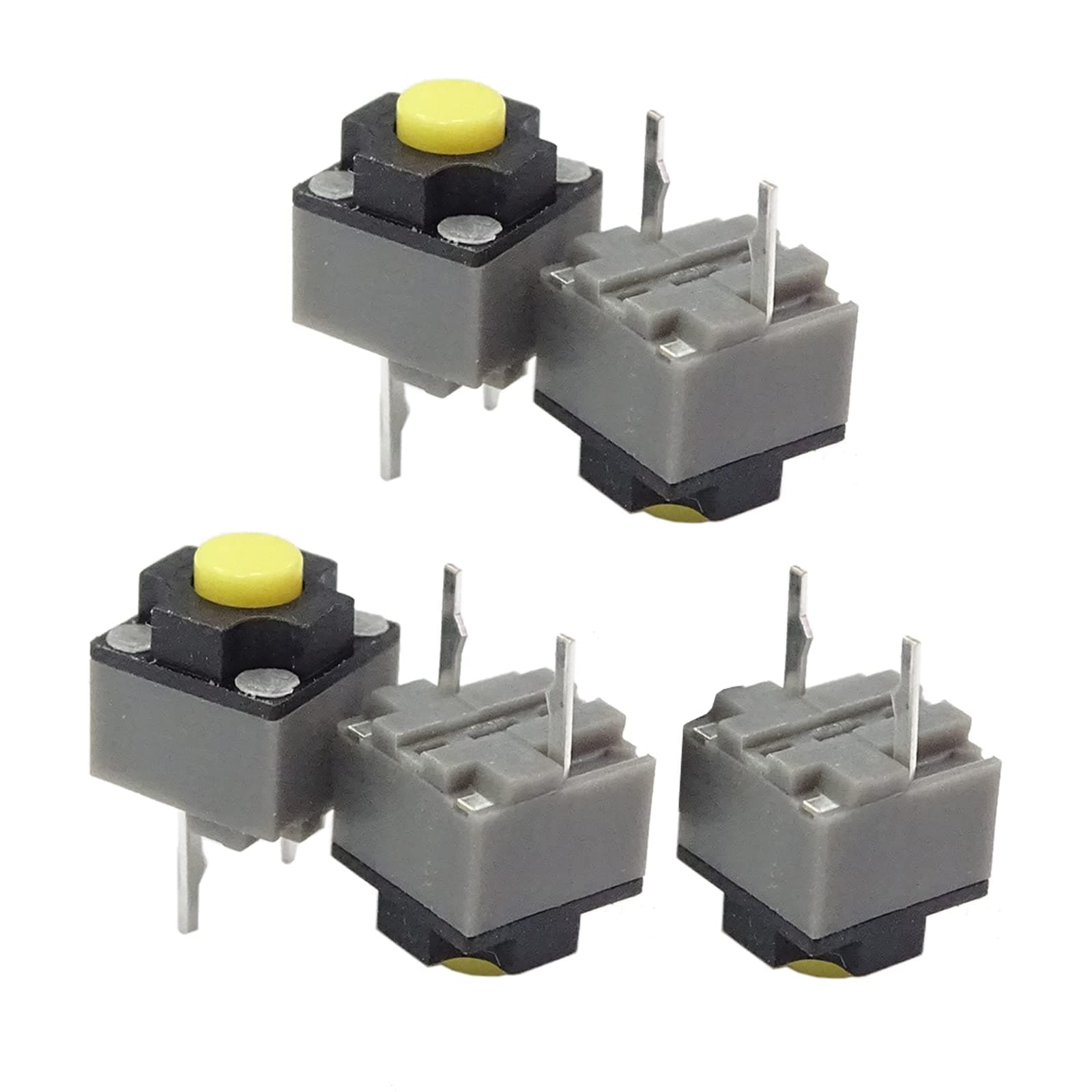 5PCS 6x6x7.3mm Kailh Square Silent Micro Switch Mute Switch Can Replace A Rectangle Micro Switch Square Switch