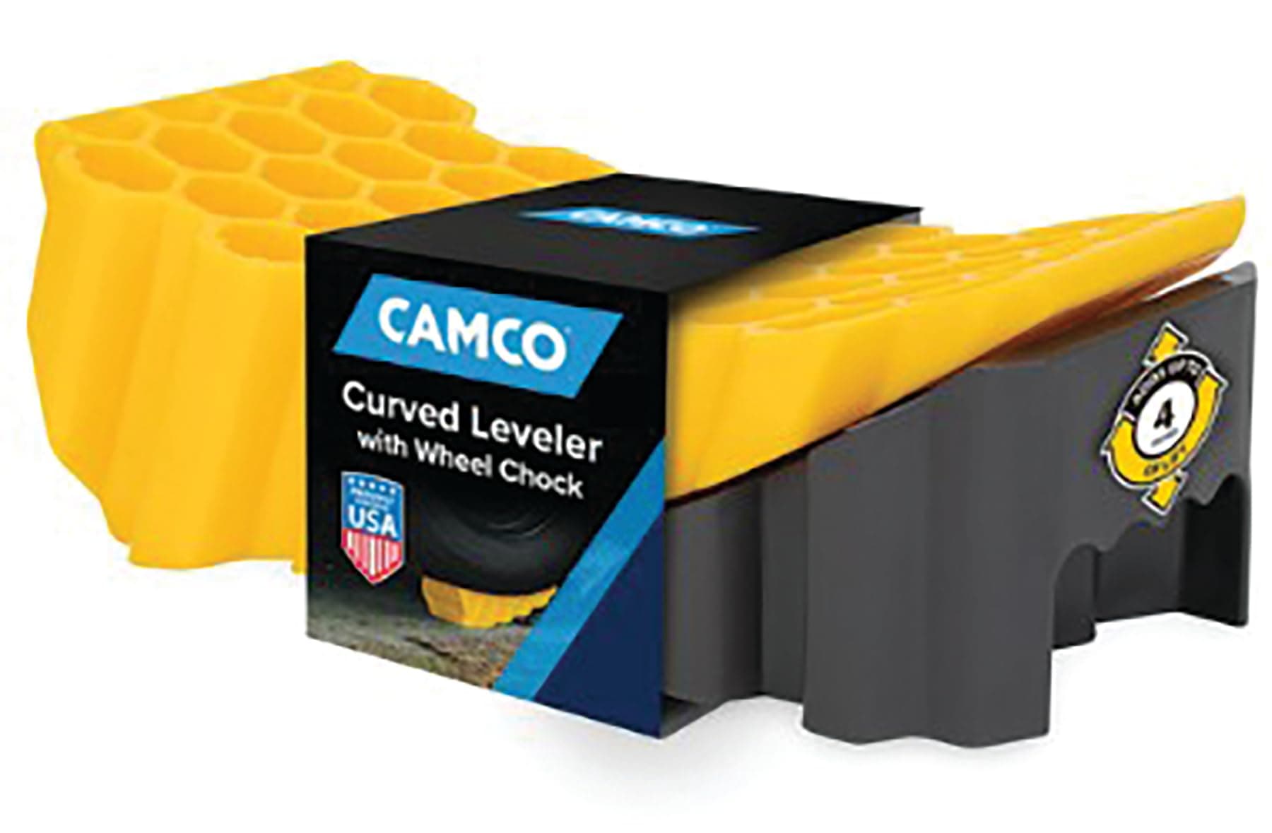 Curved Leveler and Wheel Chock (44423)