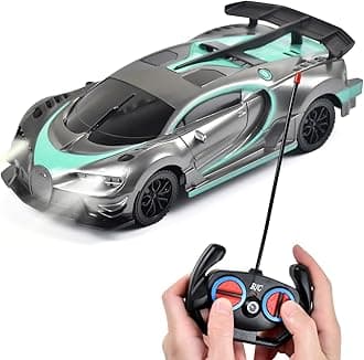 Tuko Remote Control Car Toys for 3+ Years old Boy and Girl Gift (Gray)