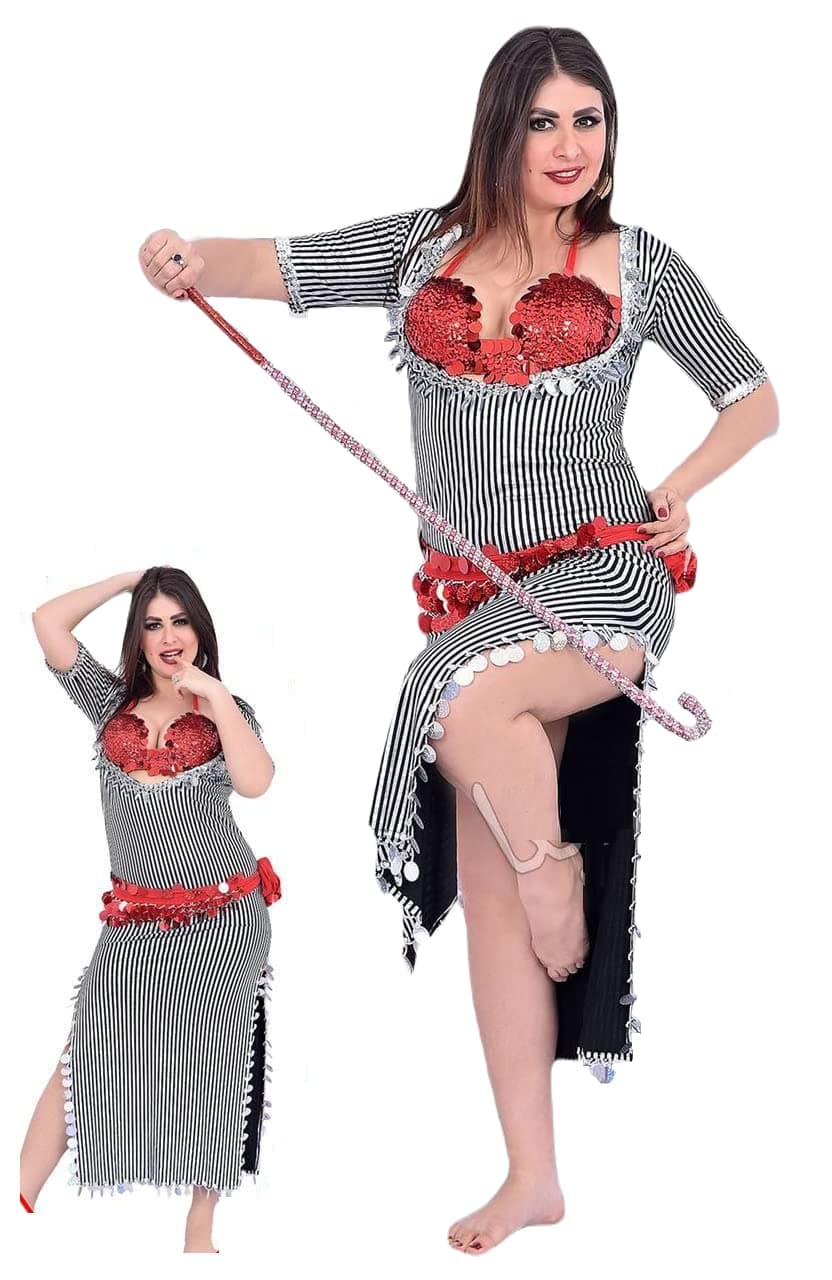 GenericجÙ„ابÙŠة رÙ‚ص شرÙ‚ÙŠ Ù…ÙتÙˆحة Ù…Ù† اÙ„صدرØŒ بدÙ„ة رÙ‚ص بحÙ…اÙ„ة صدر ÙˆحزاÙ… خصر one size