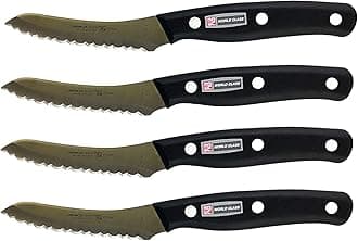 MIRACLE BLADE World Class Series FOUR STEAK KNIVES (4 steak knives)