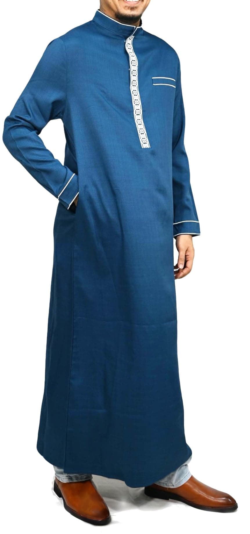 Men's Kaftan - Muslim Robe Thobe Caftan