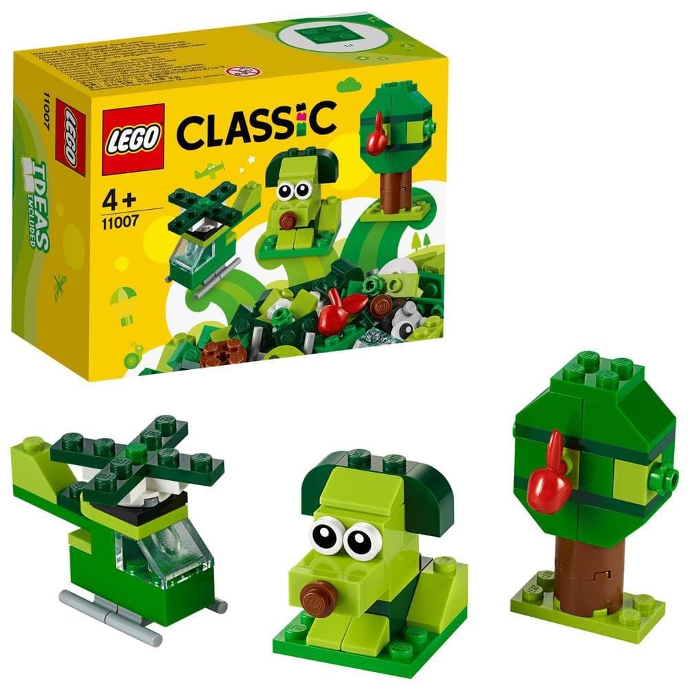 Classic Creative Green Bricks 11007 Kids’ Building Kit Starter Set (60 Pieces)