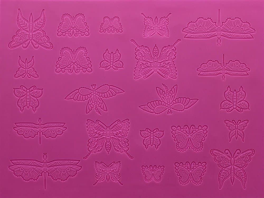 Beautiful Butterflies Large 3D, Pink