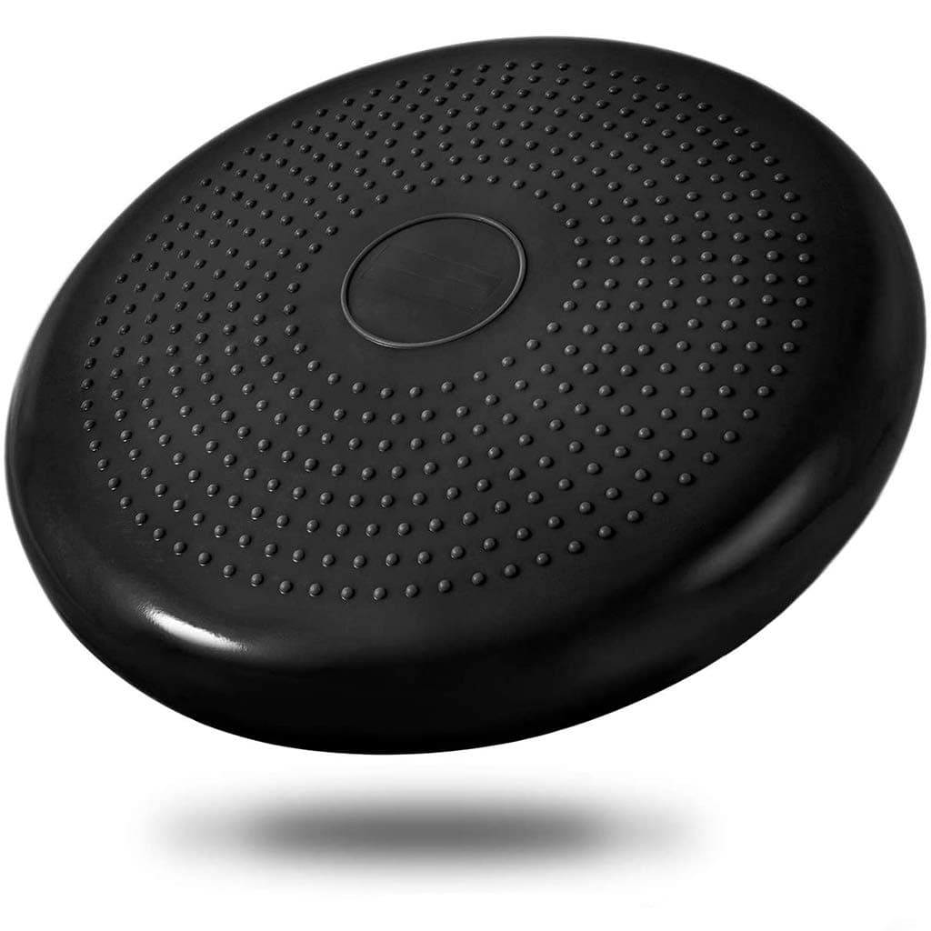 YYDE Balance Board-Exercise Balance Stability Disc with Hand Pump Inflated Wobble Cushion-Flexible Seating Classroom(Extra Thick), Core Balance Disc(Multiple Colors),2