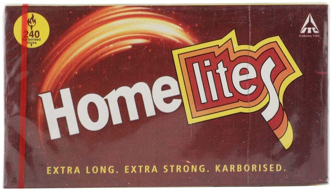 Homelites safety match box sticks large