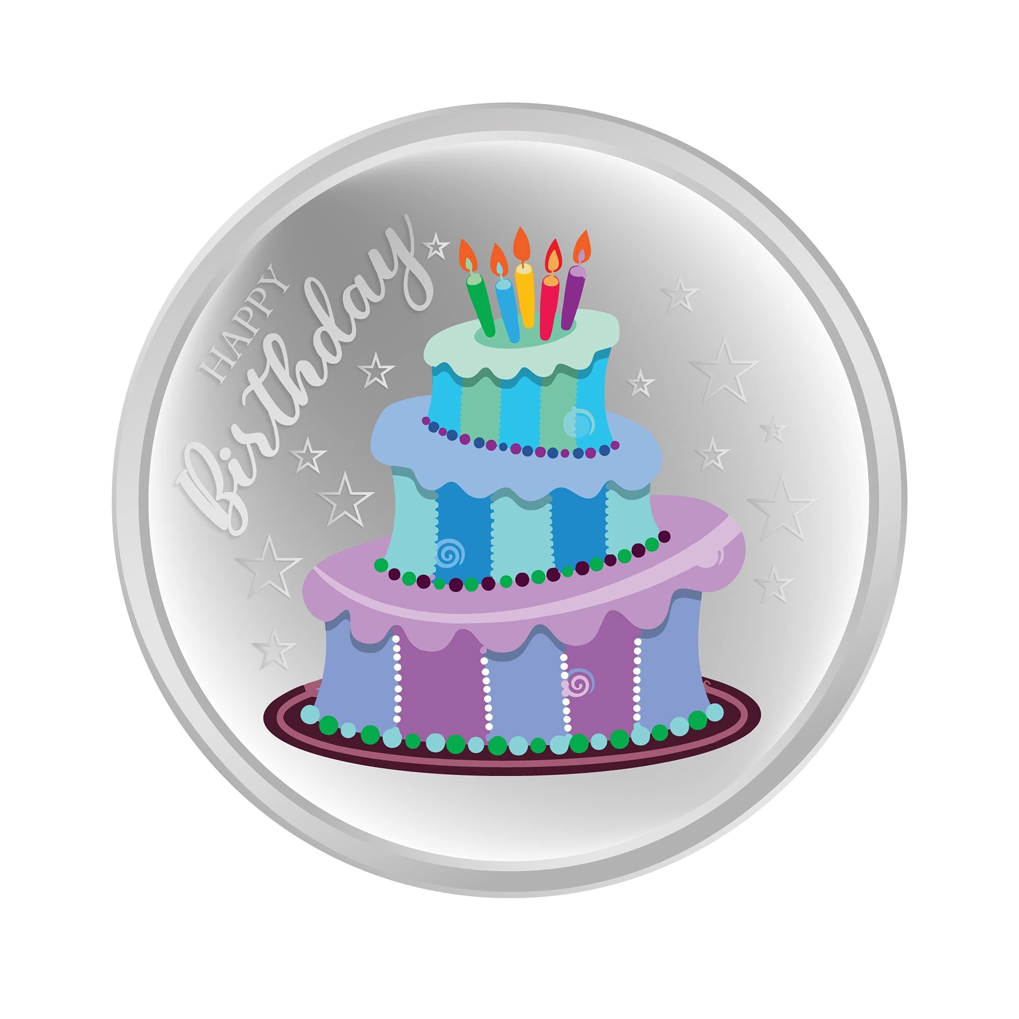 Happy Birthday 20 Gram Silver Coin