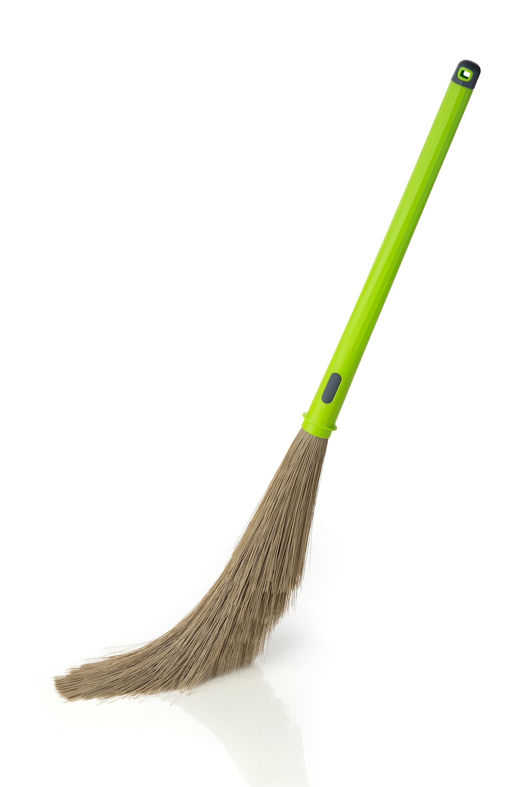 Radiant No Dust Broom with Extendable Long Handle for Home and Ceiling Cleaning, Jhadu for Home and Ceiling Cleaning, Made of Washable Fibers (Green, Pack of 1)