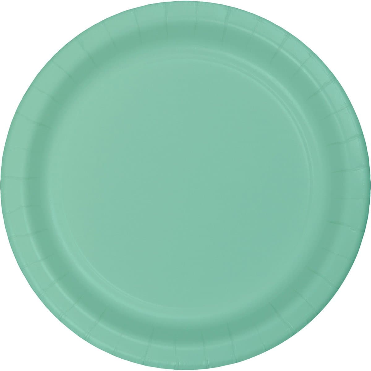 "Creative Converting 318894 24 Count Paper Lunch Plate, 7"", Fresh Mint", green