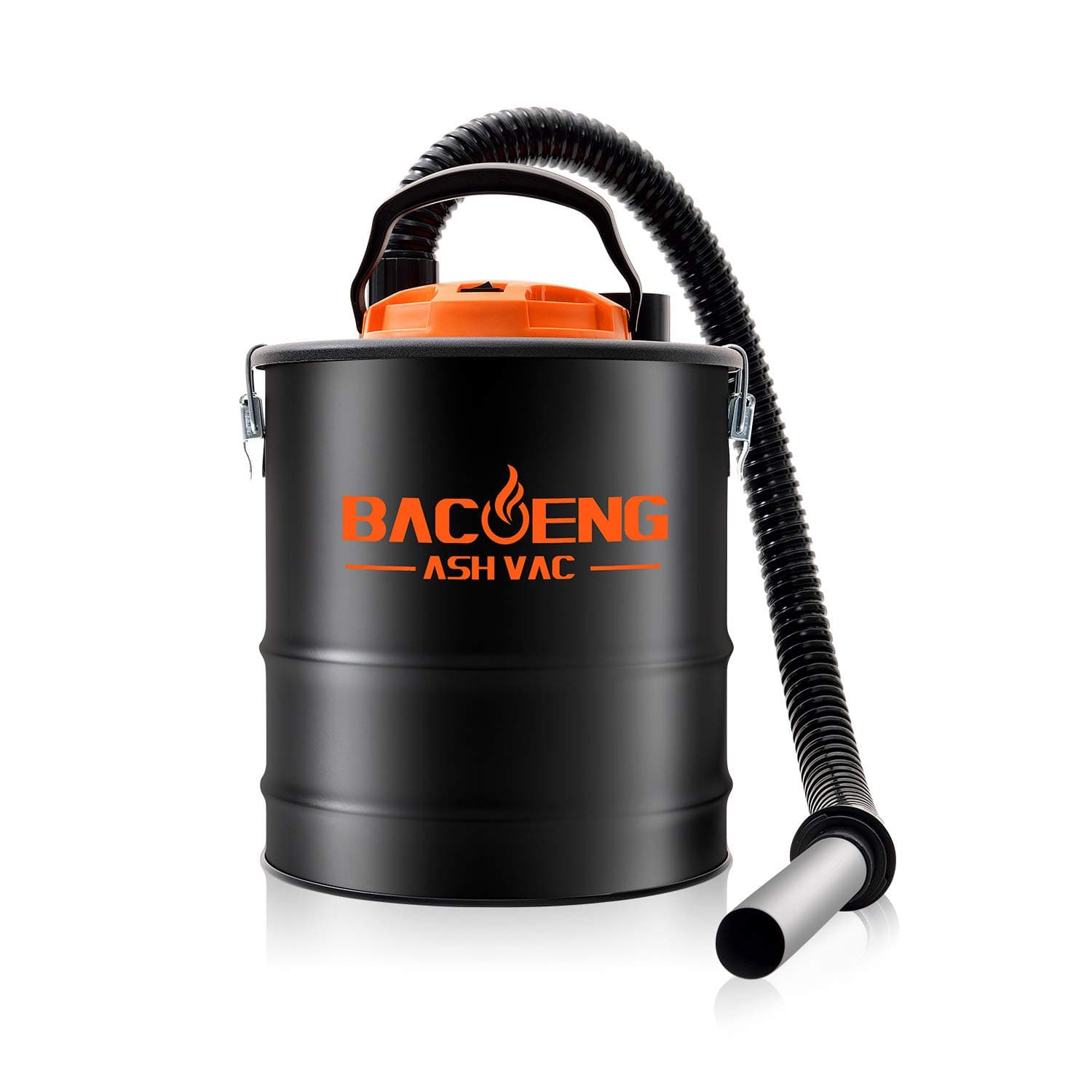 BACOENG Ash Vacuum for Pellet Stoves, 4 Gallon Ash Vac, Ash Vacuum Cleaner for Fireplaces, Wood Stove, Pellet Grill