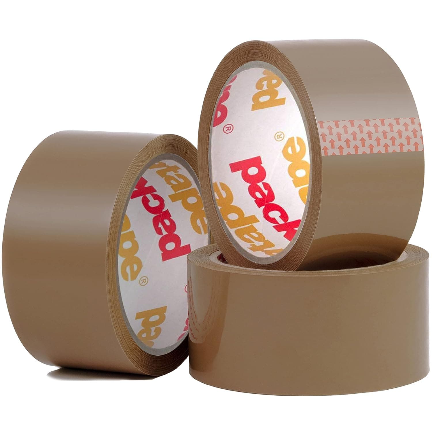 Packatape - 3 Rolls Per Pack 48MM x 66M Brown Packaging Tape for Parcels and Boxes. This 3 rolls pack of Heavy Duty Brown Packing Tape Provides a Strong, Secure and Sticky Seal for your Boxes