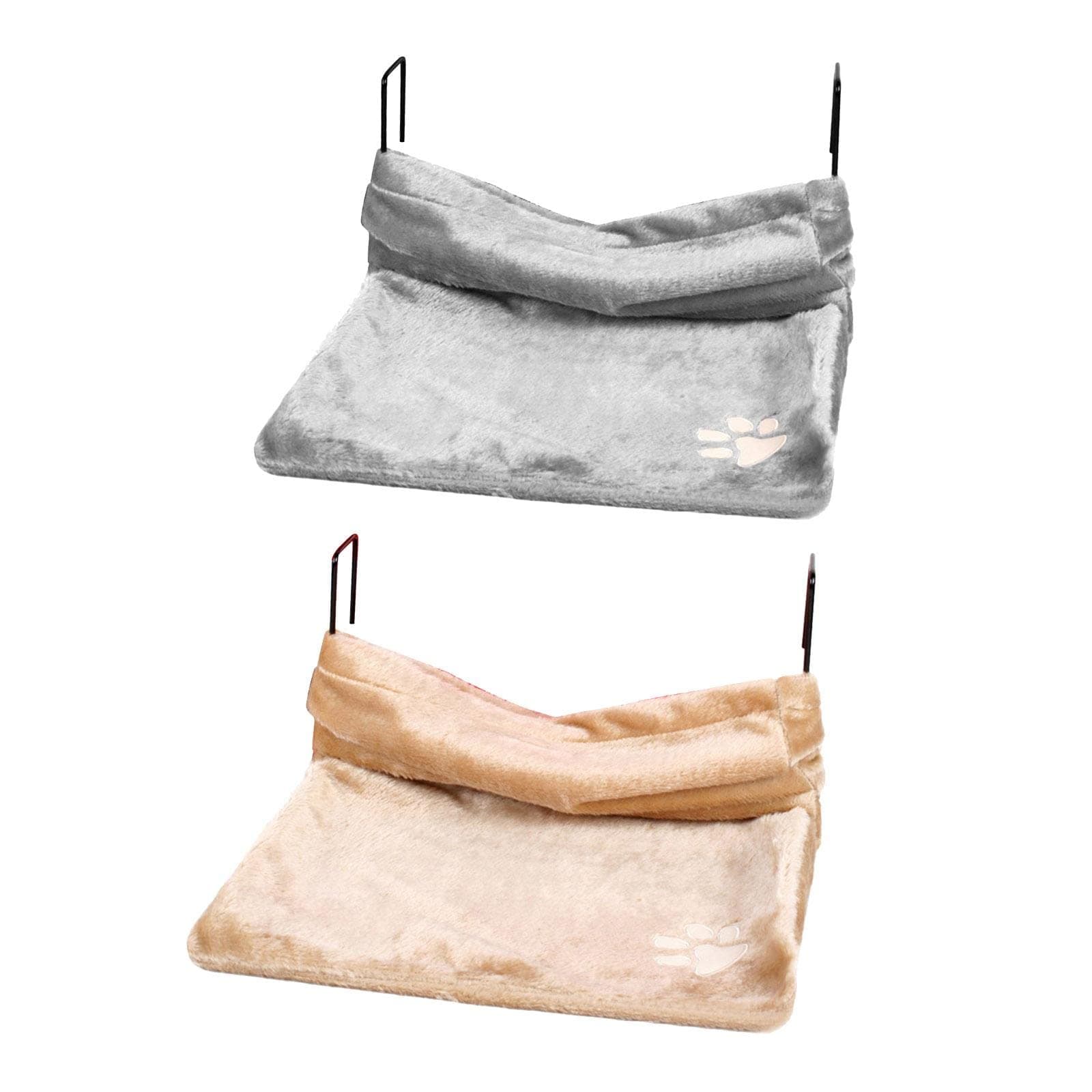 ATORSE® Cat Hammock Kitten Radiator Bed Window Hanging Sleeping Bed for Loungers Gray