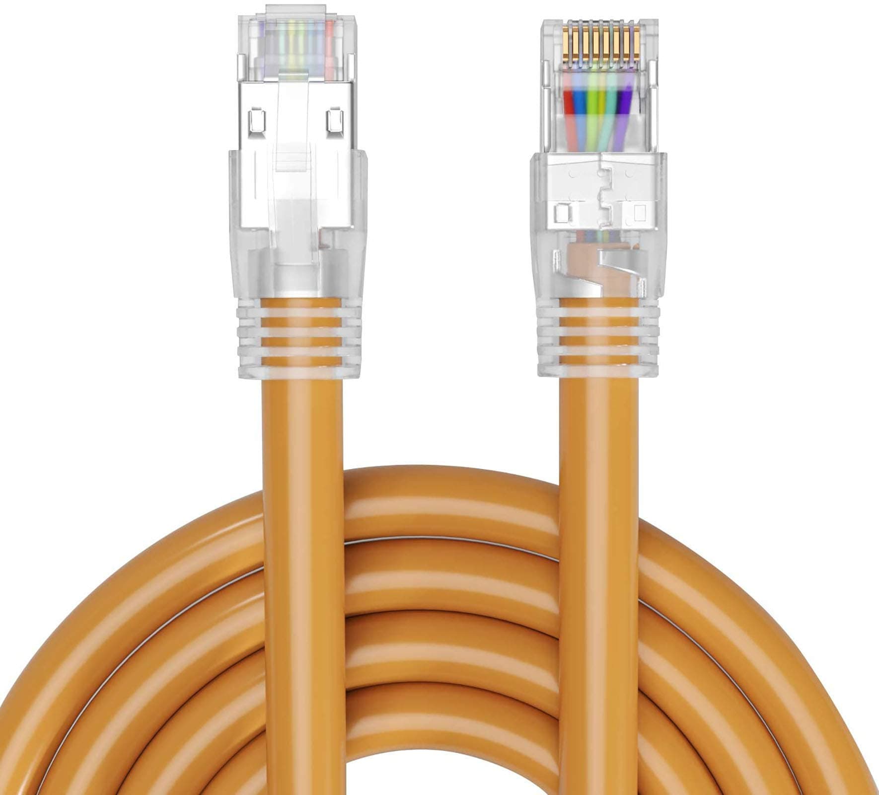 Cat 8 Ethernet Cable 3FT 40Gbps 2000MHz SSTP Shielded Internet Patch Cord Faster Than Cat7 Cat6 High Speed Cable for PS4 PS5 Xbox Gaming PC Router Modem (3 feet (1M))