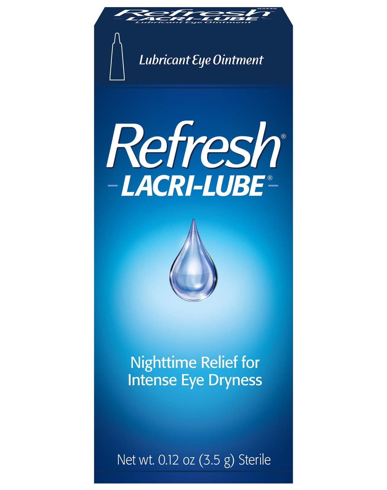 REFRESH LACRI-LUBE Lubricant Eye Ointment 3.50 g (Pack of 6)