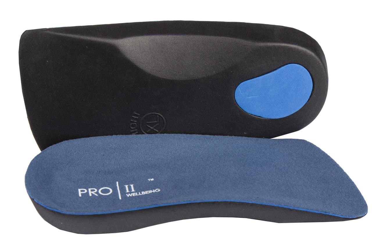 3/4 Orthotic Insole Support Helps Weak and Fallen Arches Also Plantar Fasciitis (3/4.5 UK)