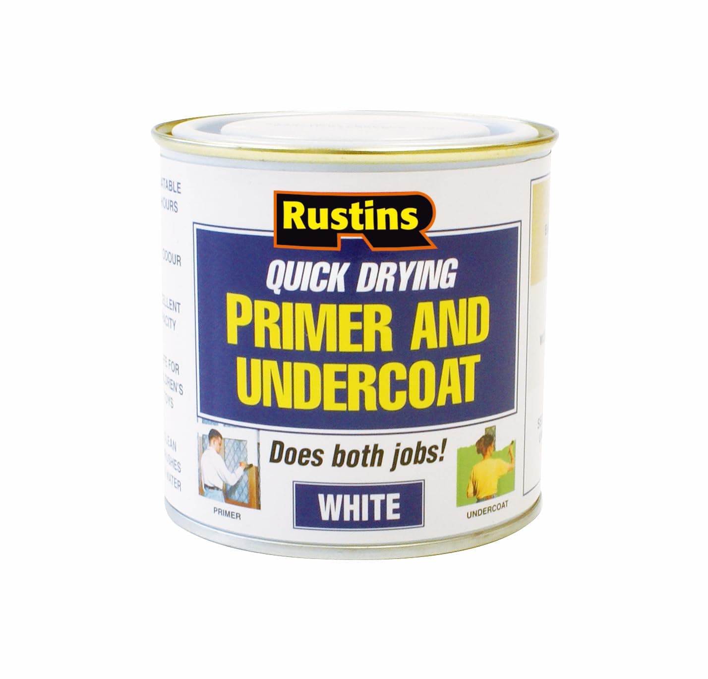 Quick Drying Primer And Undercoat White 250ml