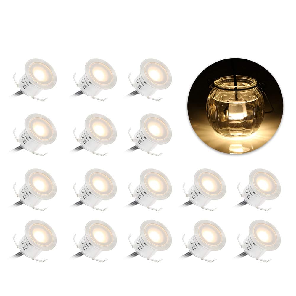Tomshine 16 Pack LED Deck Lights