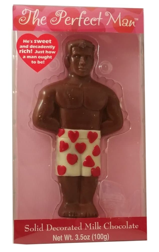 The Perfect Man 3.5 OZ Solid Milk Chocolate Man