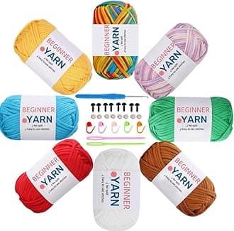 Beginner Easy Yarn,Beginner Crochet Yarn