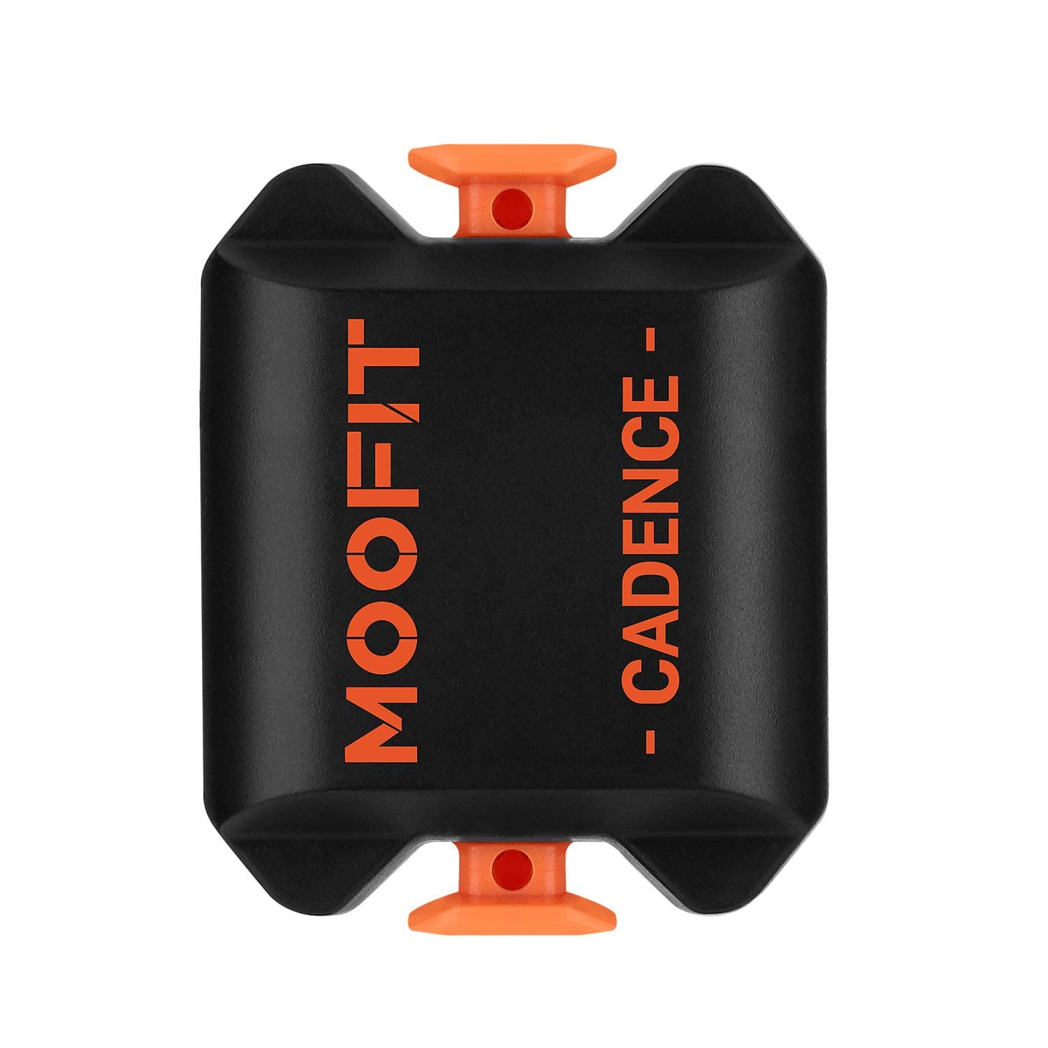 Cadence Speed Sensor, Bluetooth & ANT+ Wireless RPM Cycling Spin Bike Cadence Sensor for Wahoo/Coosporide/Rouvy/Peloton, IP67 Waterproof, Orange