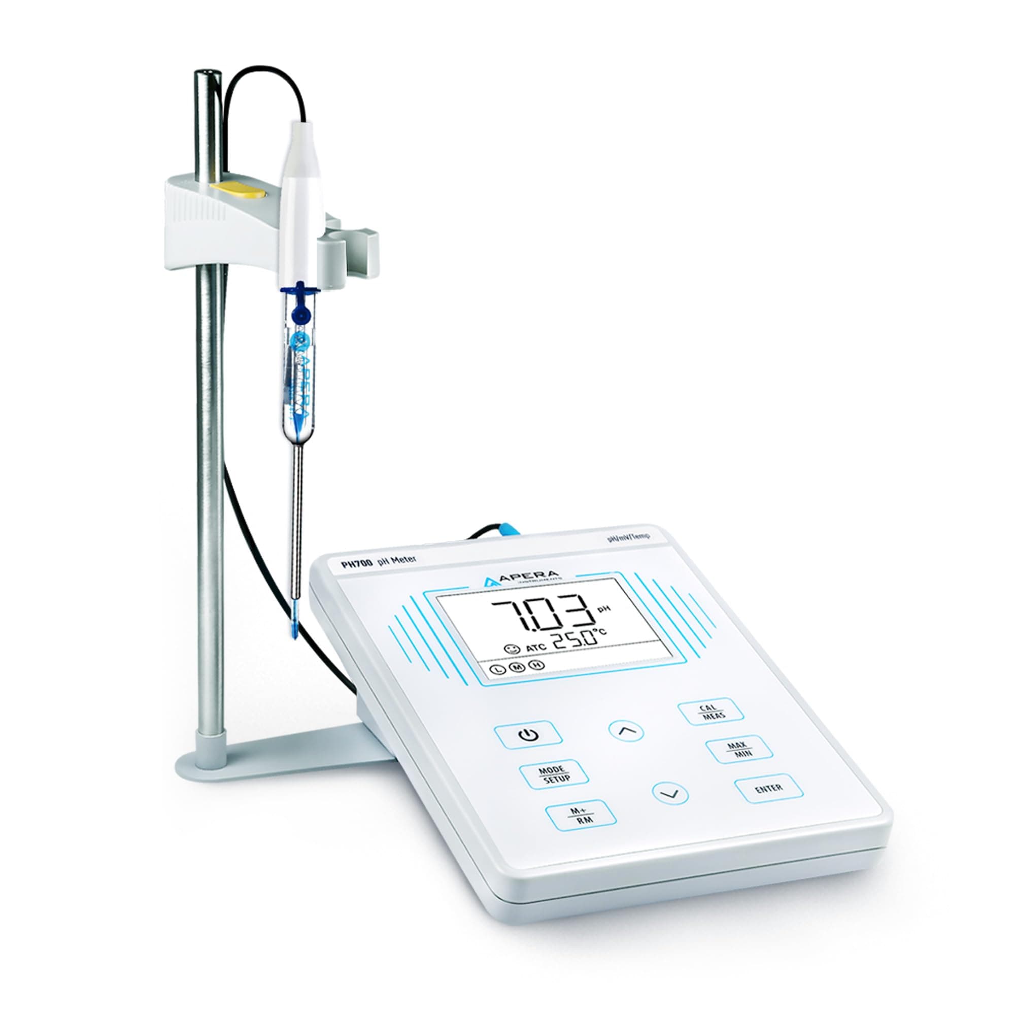 PH700-MS Benchtop Lab pH Meter for Micro-Volume (>15 Micro liters) Water Solution Samples and/or Biological Samples