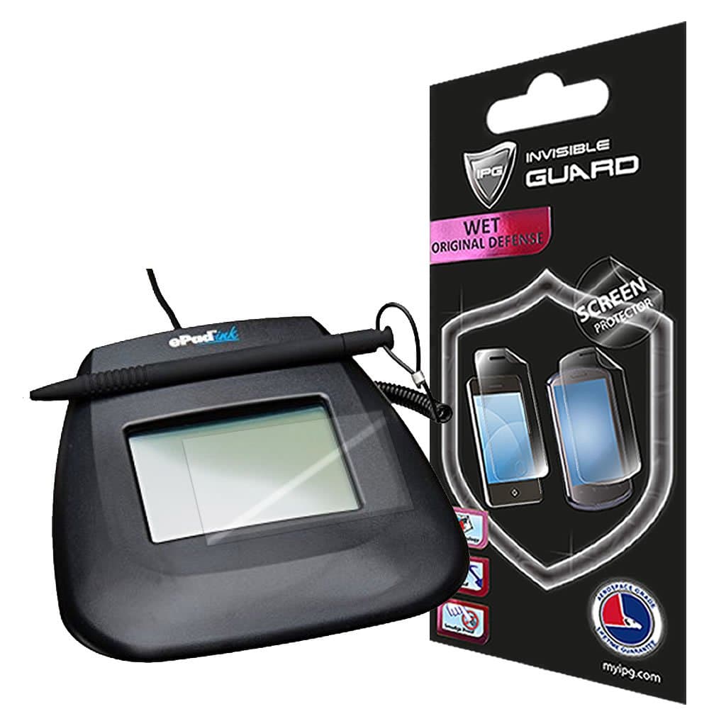 for ePadLink ePad-Ink VP9805 Screen Protector 3 Units Free Replacement Warranty Clear Bubble Free Screen Protection