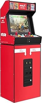 NEOGEO MVSX Arcade and Base with 50 Pre-Loaded SNK Classic Games, 17" Screen Home Entertainment Arcade