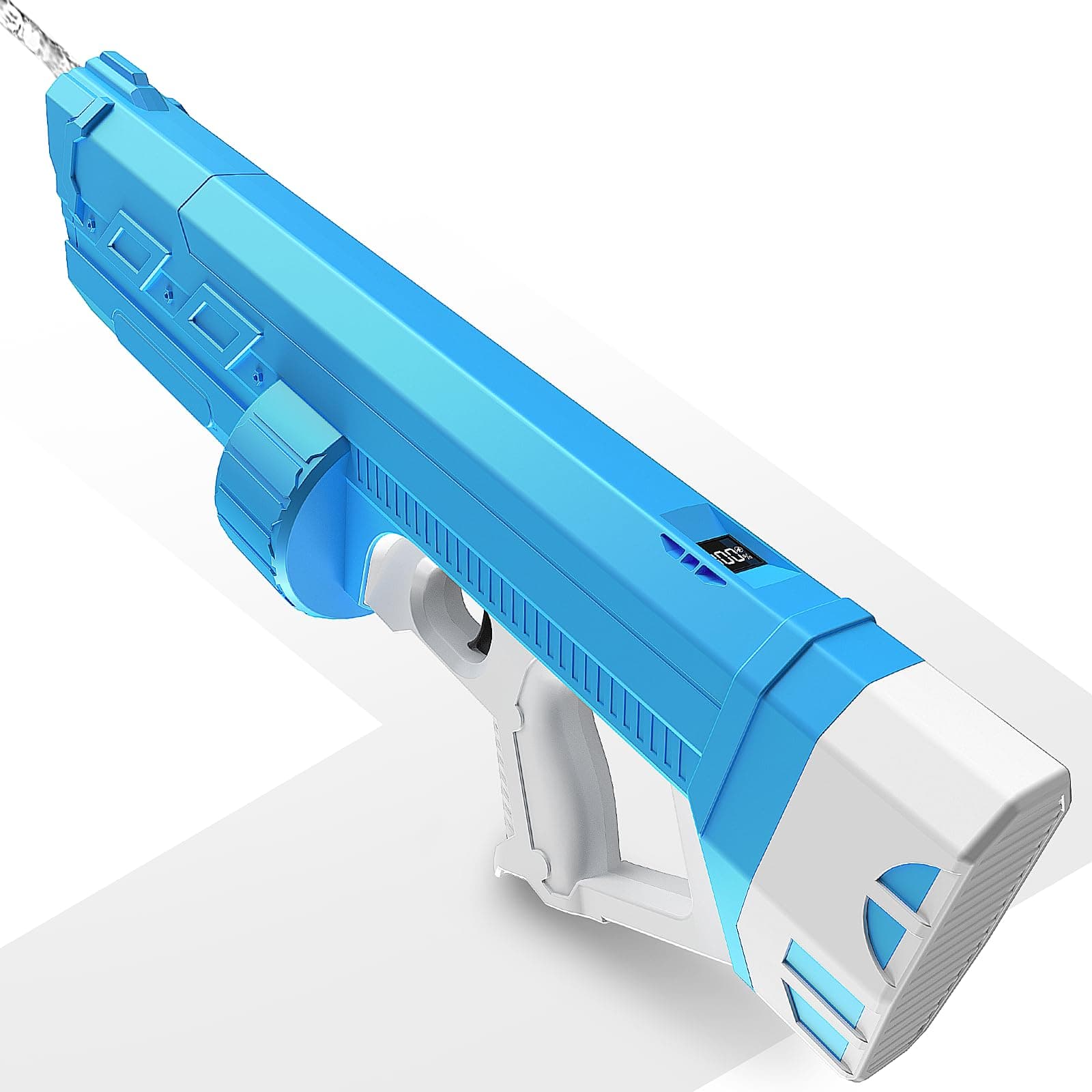 The Most Powerful Automatic Electric Water Gun Update 2.0, YTKIH Squirt Guns Auto Suction Water with 100 Ammos, Full Auto Water Guns for Pool/Beach IP67 Waterproof Grade