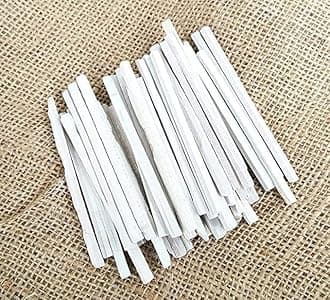 AnNafi® Chalk Pencils Edible | Raw Simple White Slate Pencil Slate Chalk For Writing | Drawing Chalk Box Set For Kids in Bulk | Chalkboard Markers Dustless Eatable Pencils (60)
