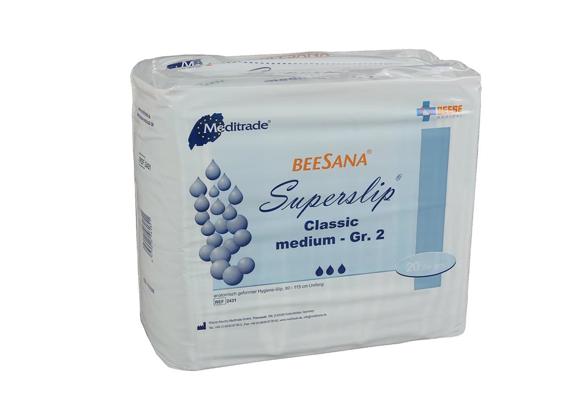 Meditrade Beesana Super Slip Classic Medium Size 2 (Pack of 20)