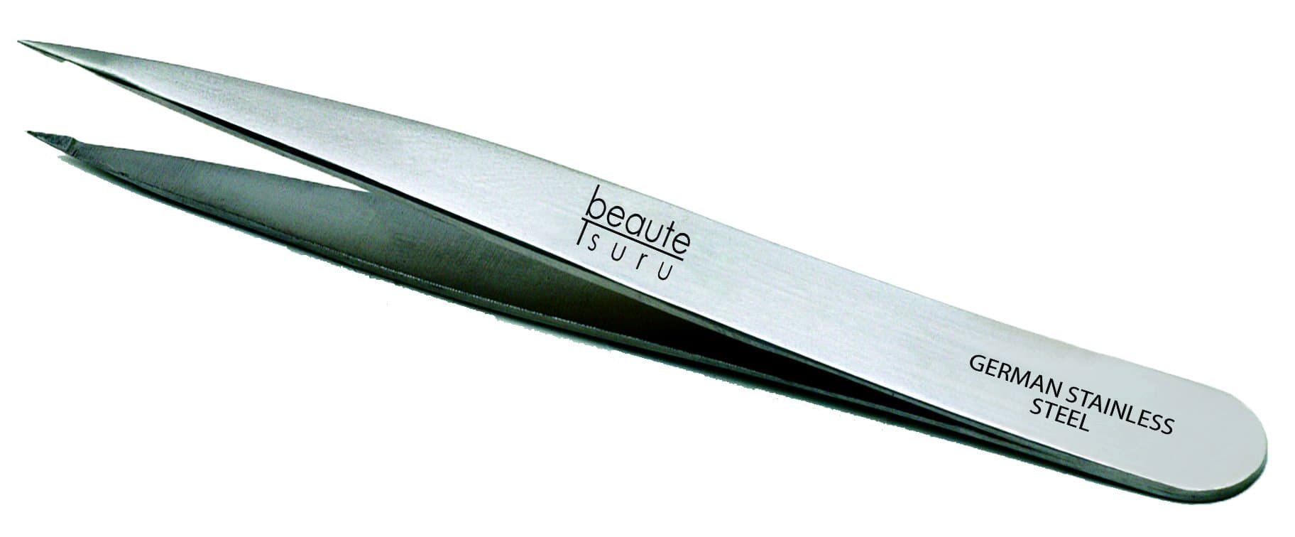 Beaute Tsuru Professional Offset Grip Tip Tweezers