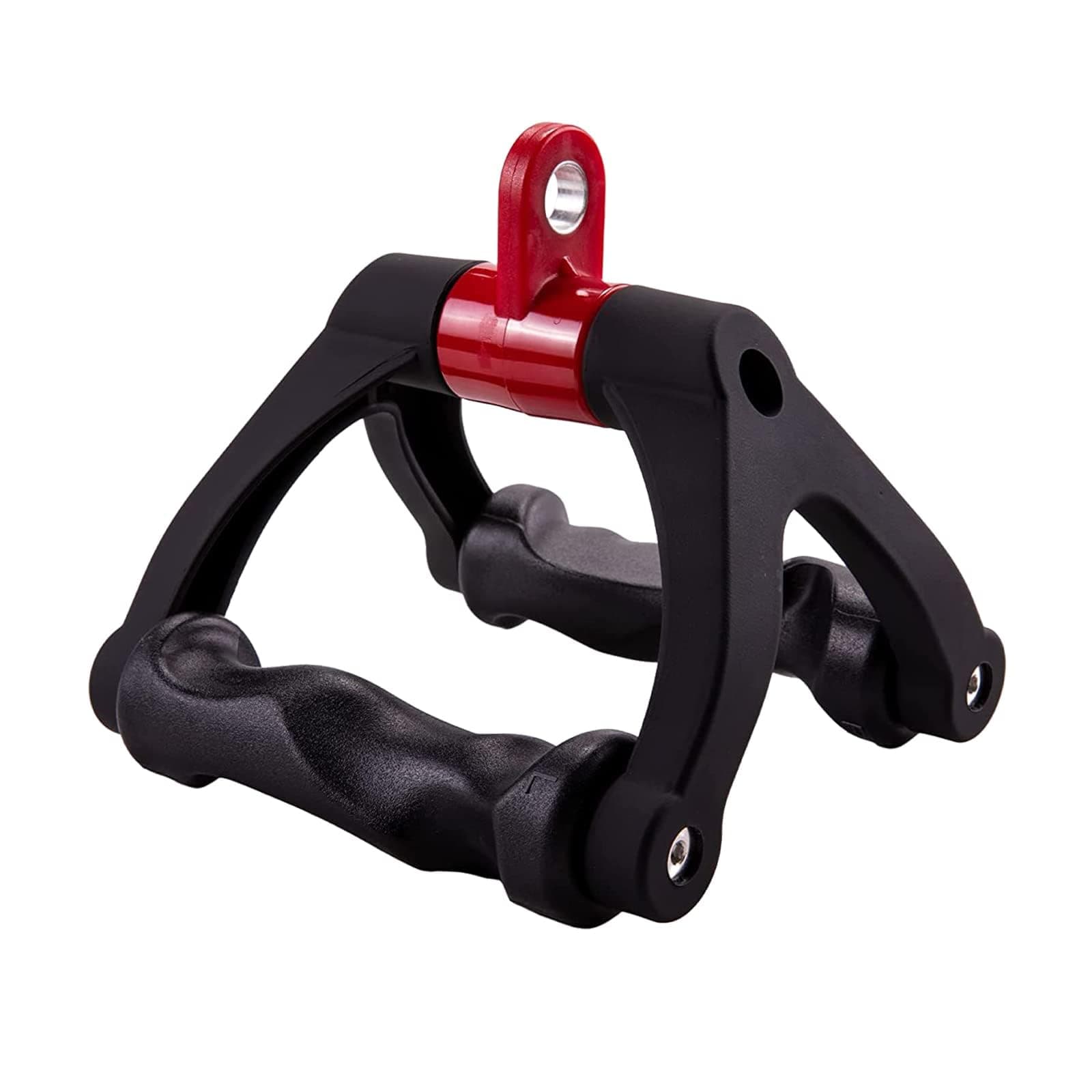Double D Handle Row Handle Grip Triangle V Shaped Handle, Ergonomic Handle Cable Machine Attachment for Gym, Non-Slip and Comfortable Exercise Handle V Bar Cable Attachment